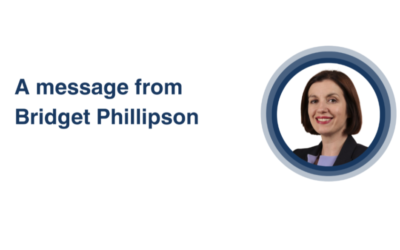 A message from Bridget Phillipson